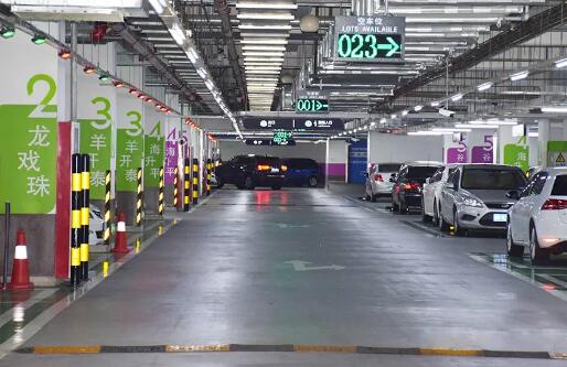 车位引导及反向寻车系统提高车位利用率和周转率